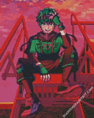 Deku My Hero Academia diamond painting