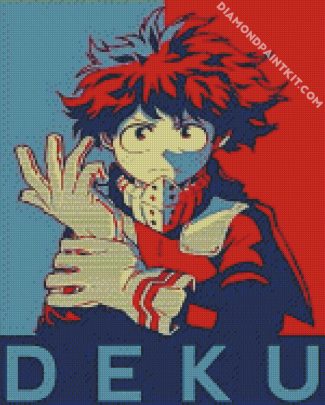 Deku Poster diamond painting