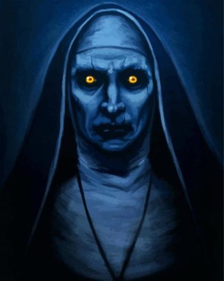 Demon Nun Conjuring diamond painting