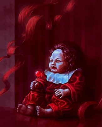 Devil Doll diamond painting