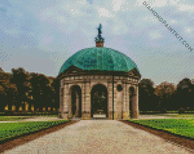 Diana temple Munich Germany diamond paintings