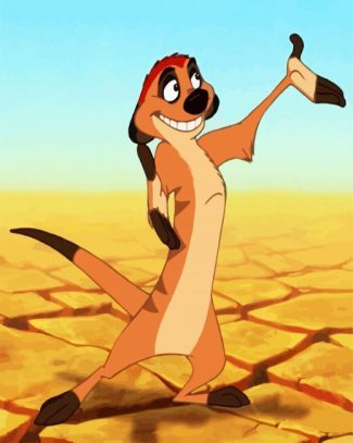 Disney Timon diamond painting