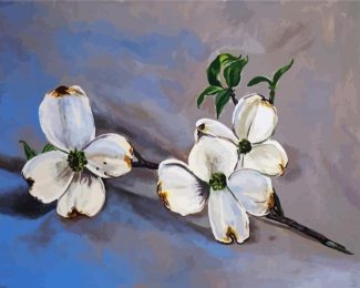 Dogwood Bloossoms diamond painting