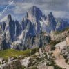 Dolomites Mountains diamond paintings