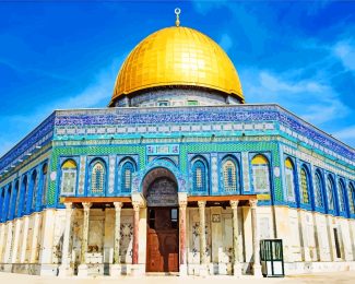 Dome Of The Rock diamond painting