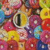 Donuts And Coffee Cup diamond paintings