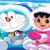 Doraemon Animated Cartoon diamond painting