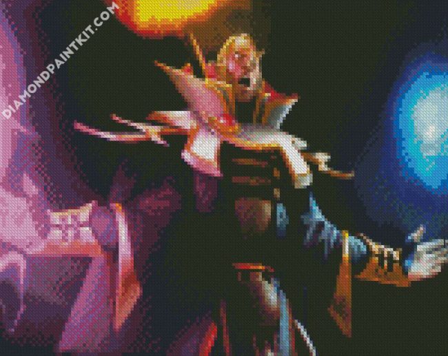 Dota Invoker Game diamond paintings