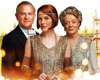 Downtown Abbey Drama diamond painting