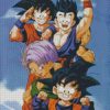 Dragon ball Z Friends diamond paintings