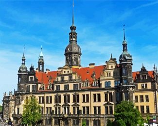 Dresden Castle diamond painting