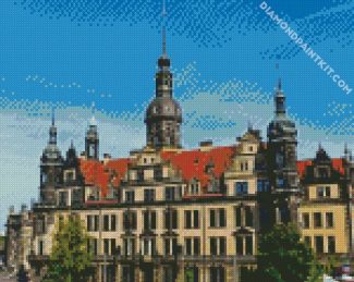 Dresden Castle diamond painting