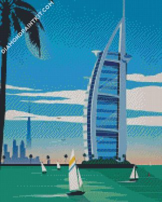 Dubai Burj Al Aarab diamond paintings