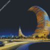 Dubai Moon Tower diamond paintings