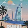 Dubai Poster diamond paintings