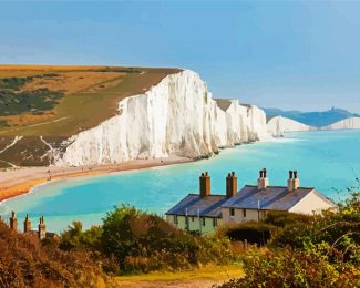 Eastbourne seven sisters diamond painting