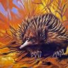 Echidna diamond painting