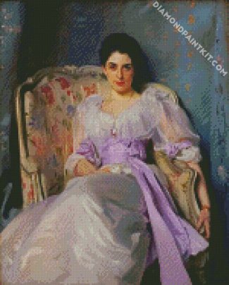 Edwardian lady diamond paintings