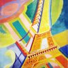 Eiffel Tower Robert Delaunay diamond painting