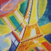 Eiffel Tower Robert Delaunay diamond painting