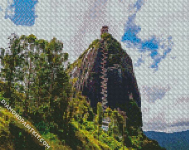 El Penon De Guatape Columbia diamond painting