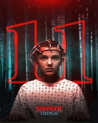 Eleven Stranger Things Poster diamond painting