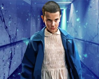 Eleven Stranger Things diamond painting