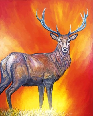 Elk Animal diamond painting