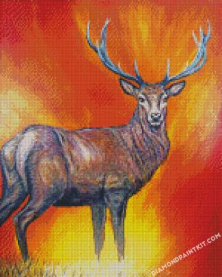 Elk Animal diamond paintings