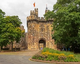 England Lancaster Castle diamond painting