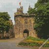 England Lancaster Castle diamond painting