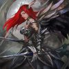 Erza Scarlet anime diamond painting