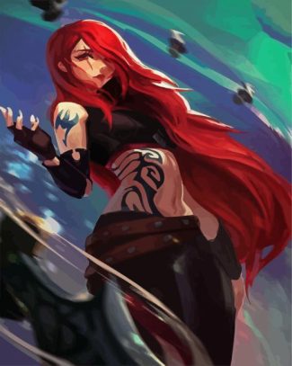 Erza Scarlet diamond paintings