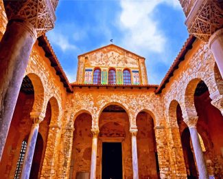 Euphrasian Basilica Lovrijenac diamond painting