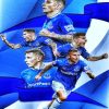 Everton Football Players diamond painting