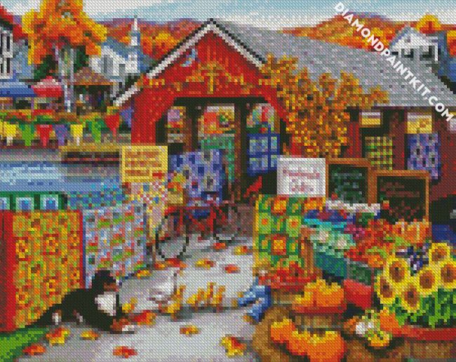 Fall Harvest Festival diamond painting