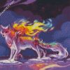 Fantasy Kitsune Fox diamond painting