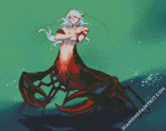 Fantasy Lobster Man diamond painting