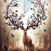 Fantasy Seasons Stag diamond painting