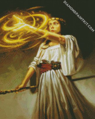 Fantasy Priestess Woman diamond painting