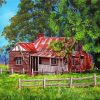 Farm House diamond painting