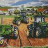 Farm Tractors diamond painting