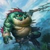 Fat Warrior Crocodile diamond painting