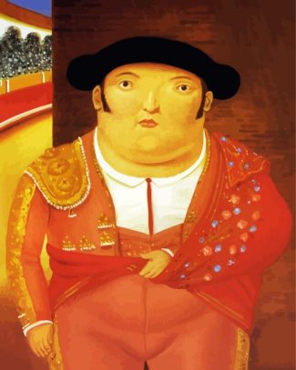 Fernando Botero Matador diamond painting