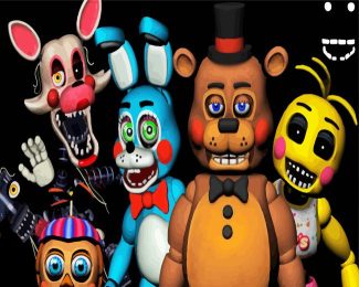 Five Nights at Freddys FNAF diamond painting