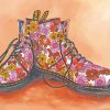 Floral Boots diamond painting