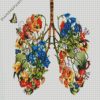 Floral Lungs diamond painting