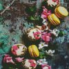 Floral Macarons diamond painting