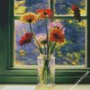 Flowers On Window diamond painting