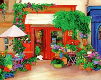 Flowers Shop diamond painting